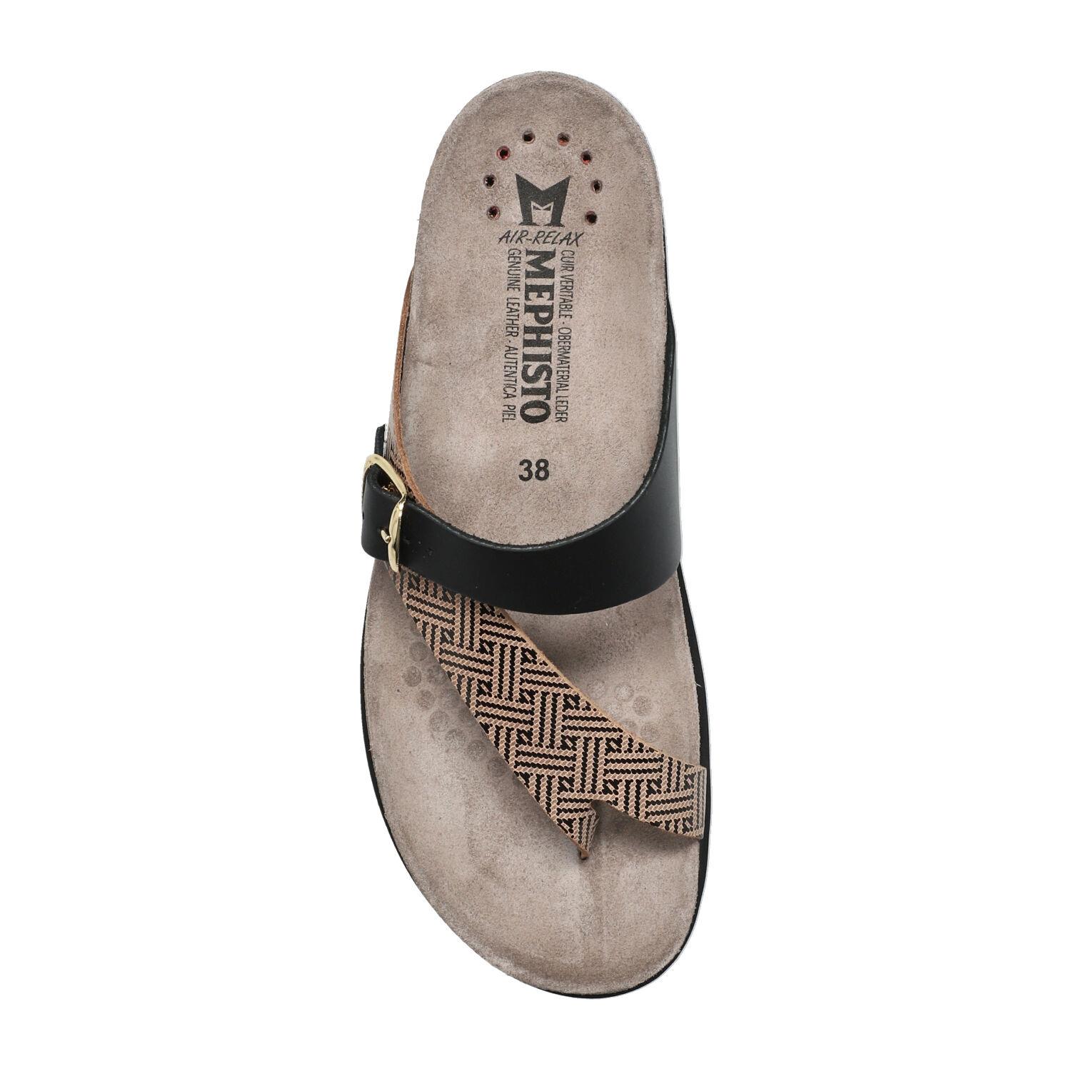 Passe orteil femme modèle Helen mix Noir - Mephisto